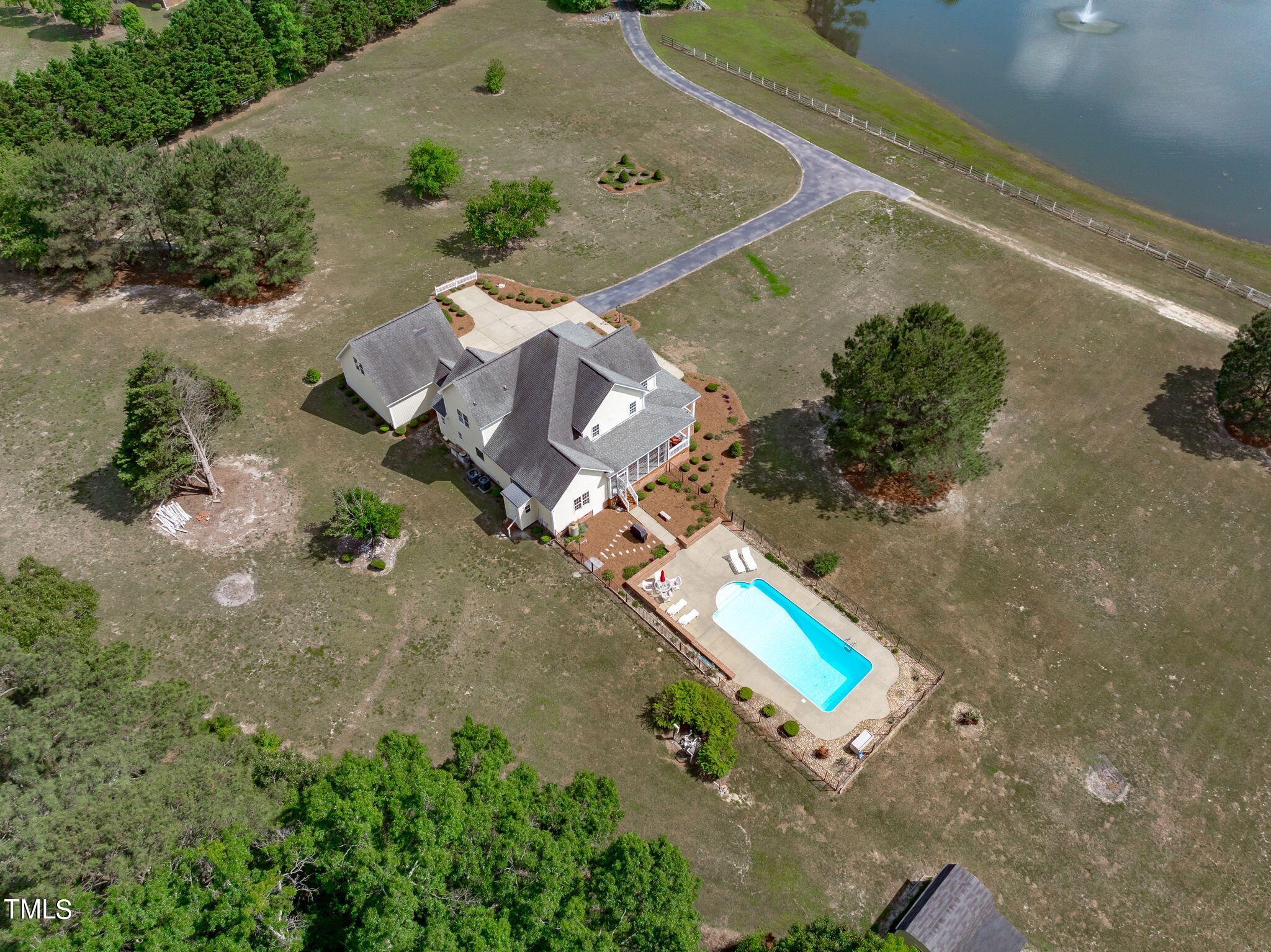 921 White Memorial Church Road Willow Spring, NC 27592 - Photo 44 of 46 Aerial-9