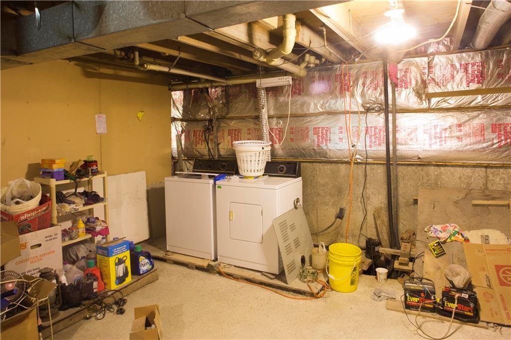 231 Lakeview Road Glenburn, ME 04401 - Photo 24 of 32 Basement laundry space + battery...