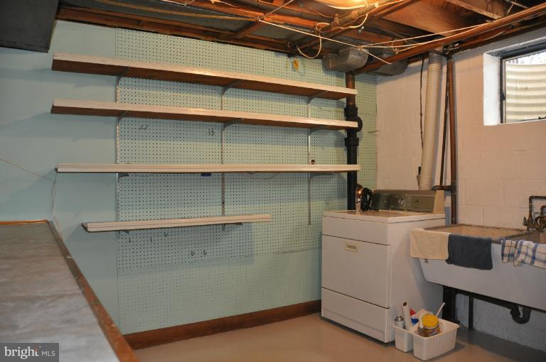 8801 Cromwell Drive Springfield, VA 22151 - Photo 9 of 25 Large Shop and Laundry Room