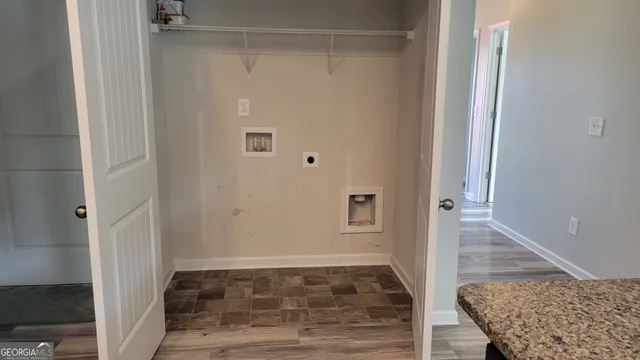 a view of front door