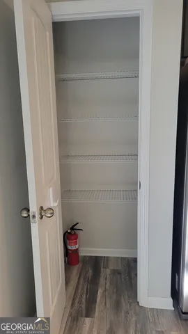 a view of water heater room