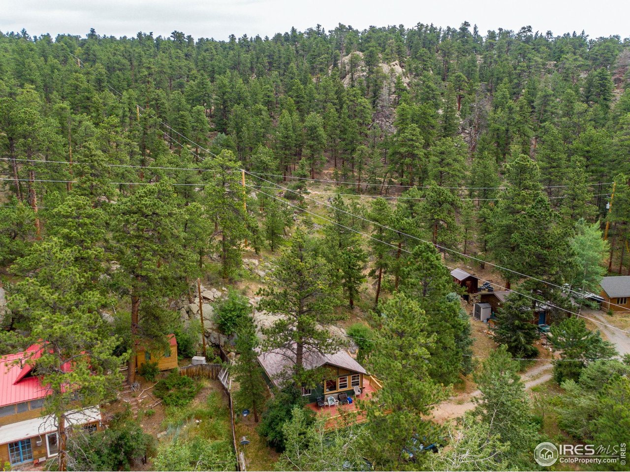 2248 Riverside Drive Lyons, CO 80540 - Photo 27 of 28 a view of a forest with a street