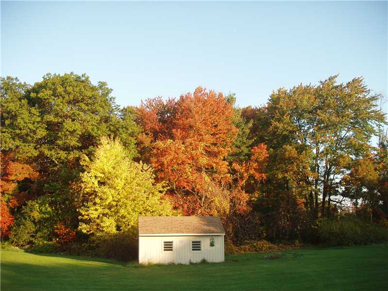 46 Rhodes Street Cumberland, RI 02864 - Photo 7 of 25 Yard/Garden. Shed for extra outdoor storage and beautiful landscaping surround the property.