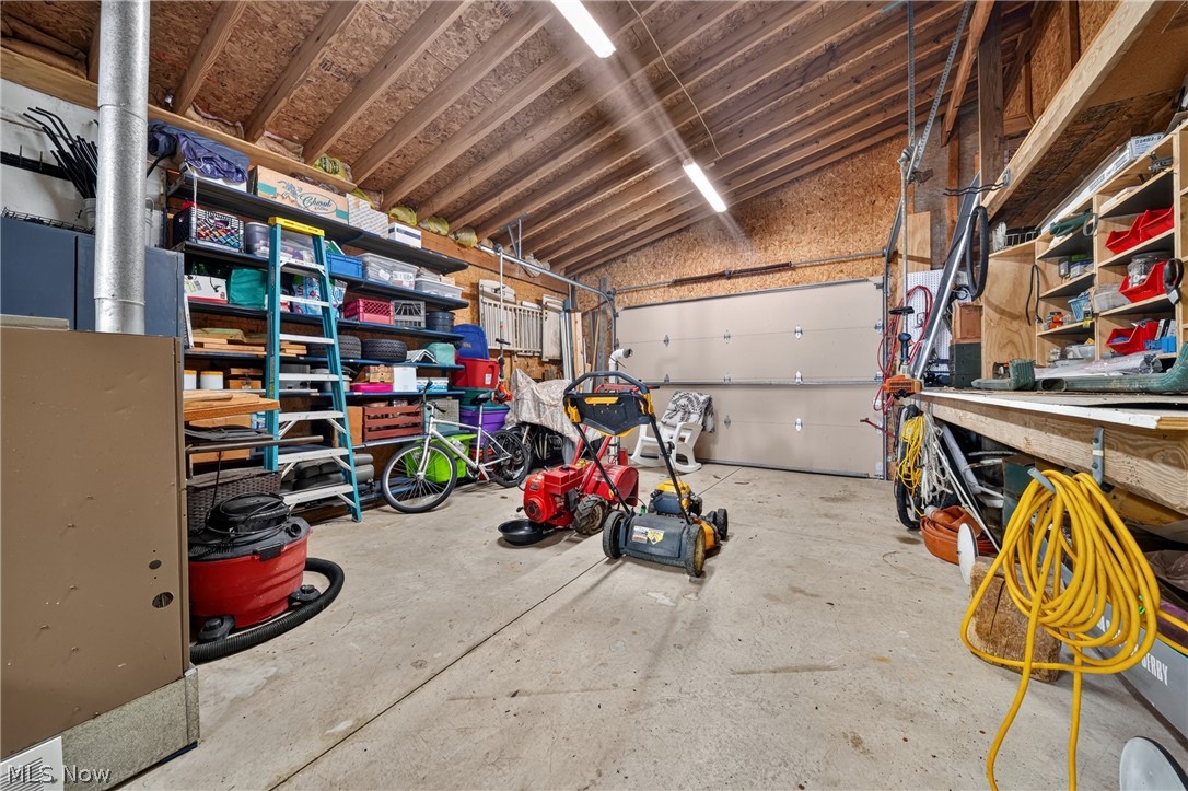 498 Mill Road Conneaut, OH 44030 - Photo 34 of 50 Heated bay in the garage