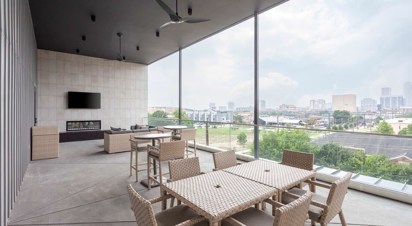 2425 Bell Street, Unit 1557 Houston, TX 77003 - Photo 21 of 30 a view of an outdoor dining space with furniture