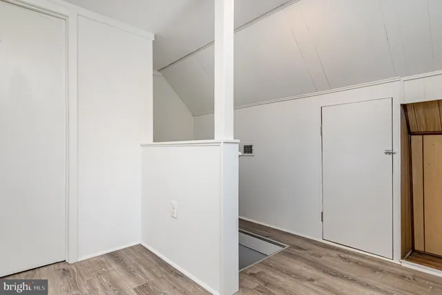 wooden floor in an empty room