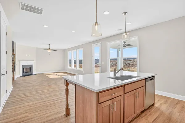 a very nice looking kitchen with a sink