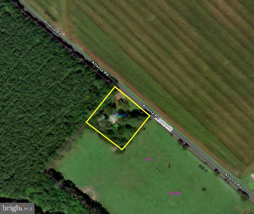 17646 Atlanta Road Bridgeville, DE 19933 - Photo 3 of 3 Photo courtesy of Sussex County online mapping