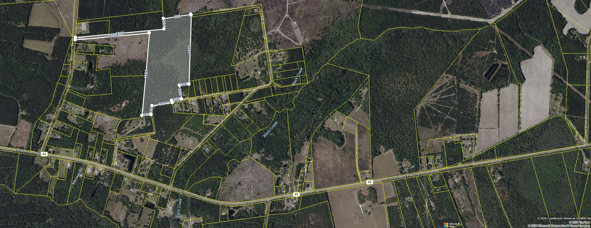 0 Rentz Drive Walterboro, SC 29488 - Photo 13 of 15 0 RENTZ Drive SAT Overlay 1