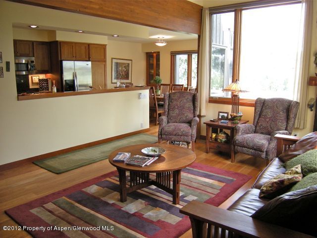 372 Meadow Ranch Road Snowmass Village, CO 81615 - Photo 14 of 16 View from living room towards kitchen
