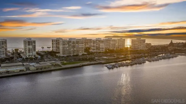 a view of a ocean with beach
