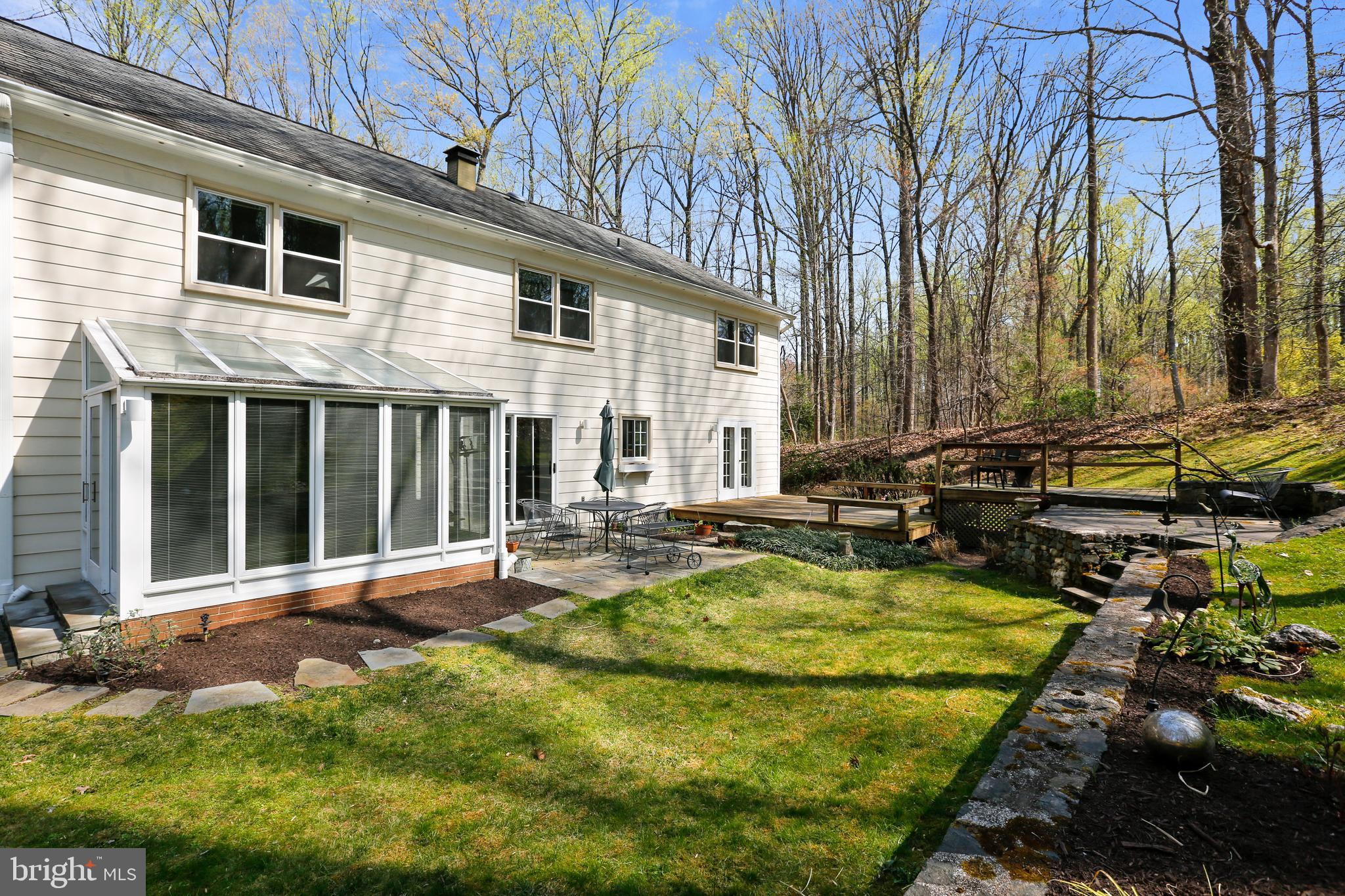 10104 Logan Drive Potomac, MD 20854 - Photo 40 of 59 Wonderful backyard with inground pool