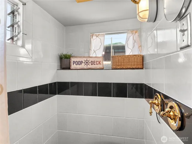 a view of a terrace with seating area