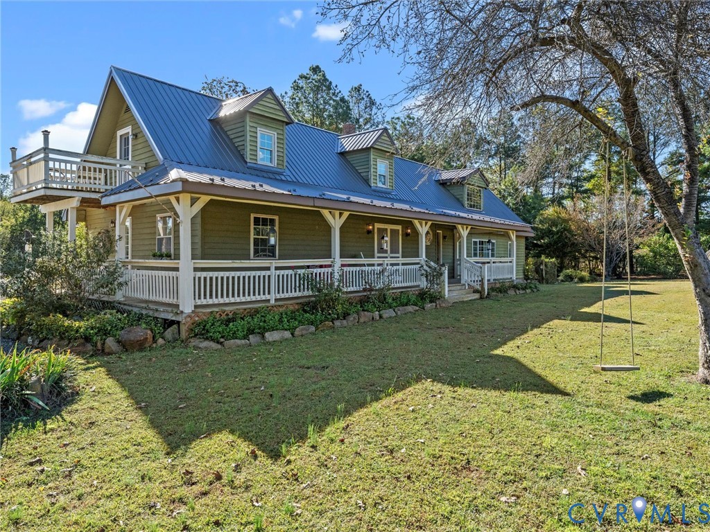 1024 Back Mountain Road Dillwyn, VA 23936 - Photo 3 of 50 a view of a house with a yard