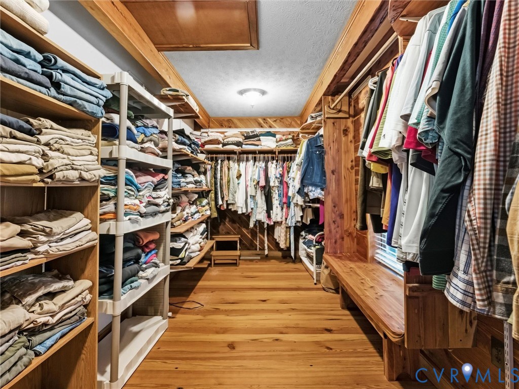1024 Back Mountain Road Dillwyn, VA 23936 - Photo 31 of 50 Massive Cedar Walk in Closet. Attic Access Panel.