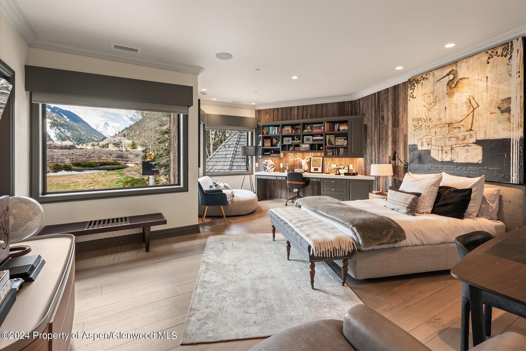 73 Hideaway Lane Aspen, CO 81611 - Photo 85 of 100 a living room with furniture and a large window