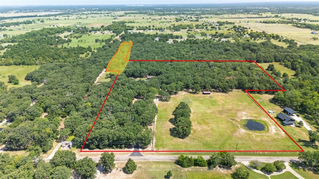 1492 Rancho Road Quinlan, TX 75474 - Photo 1 of 2 Highlighted portion is the 3 acres available