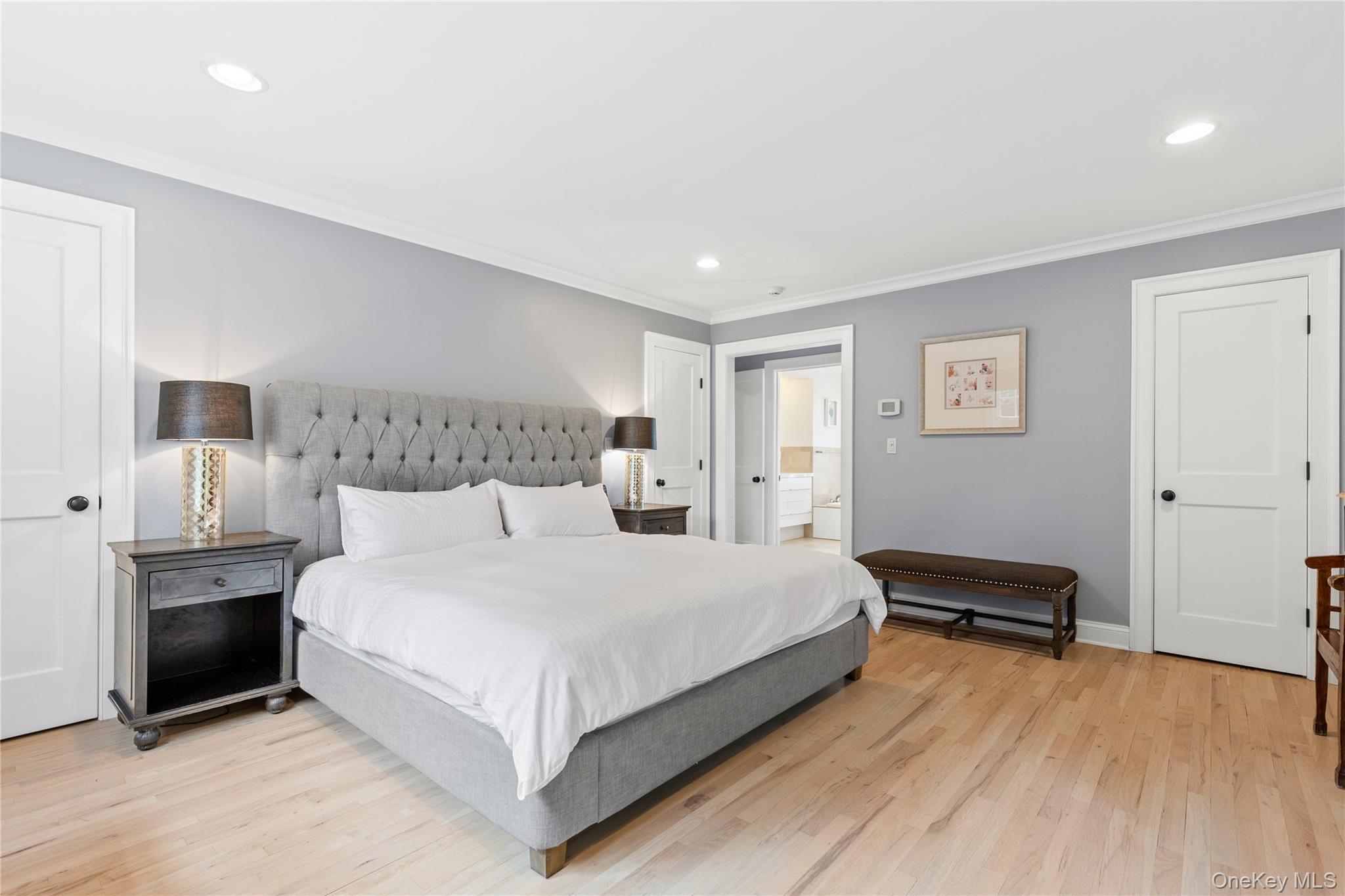 394 Park Avenue Rye, NY 10580 - Photo 16 of 36 Glorious bedroom with walls of windows and garden views