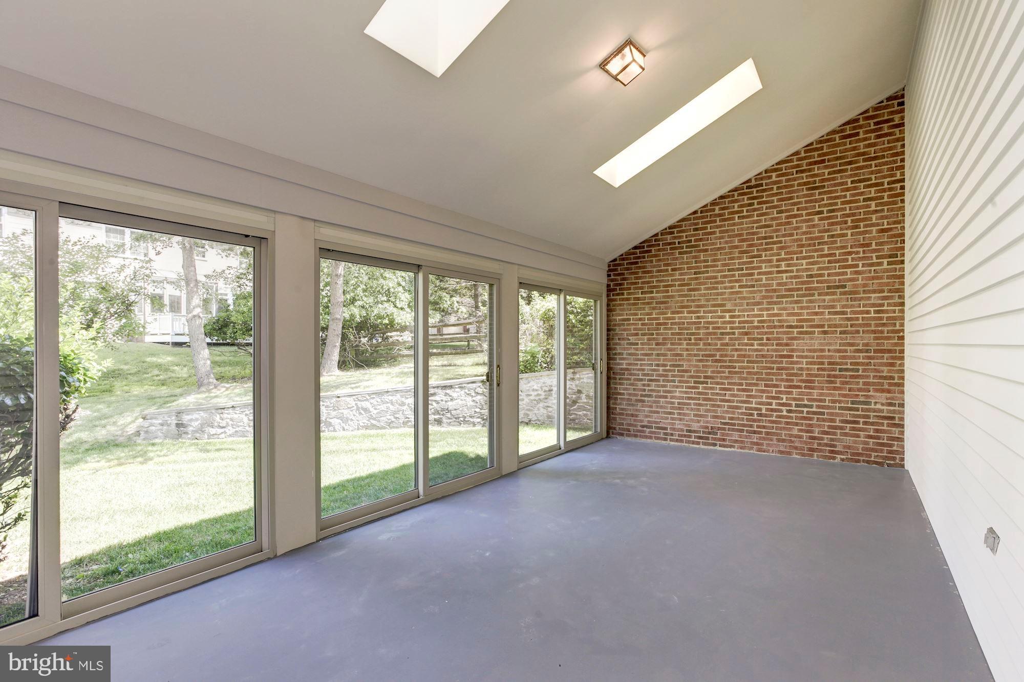 11137 Willowbrook Drive Potomac, MD 20854 - Photo 37 of 40 Sunroom with Sliding Glass Doors
