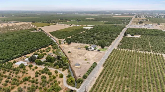 a view of a city and mountains