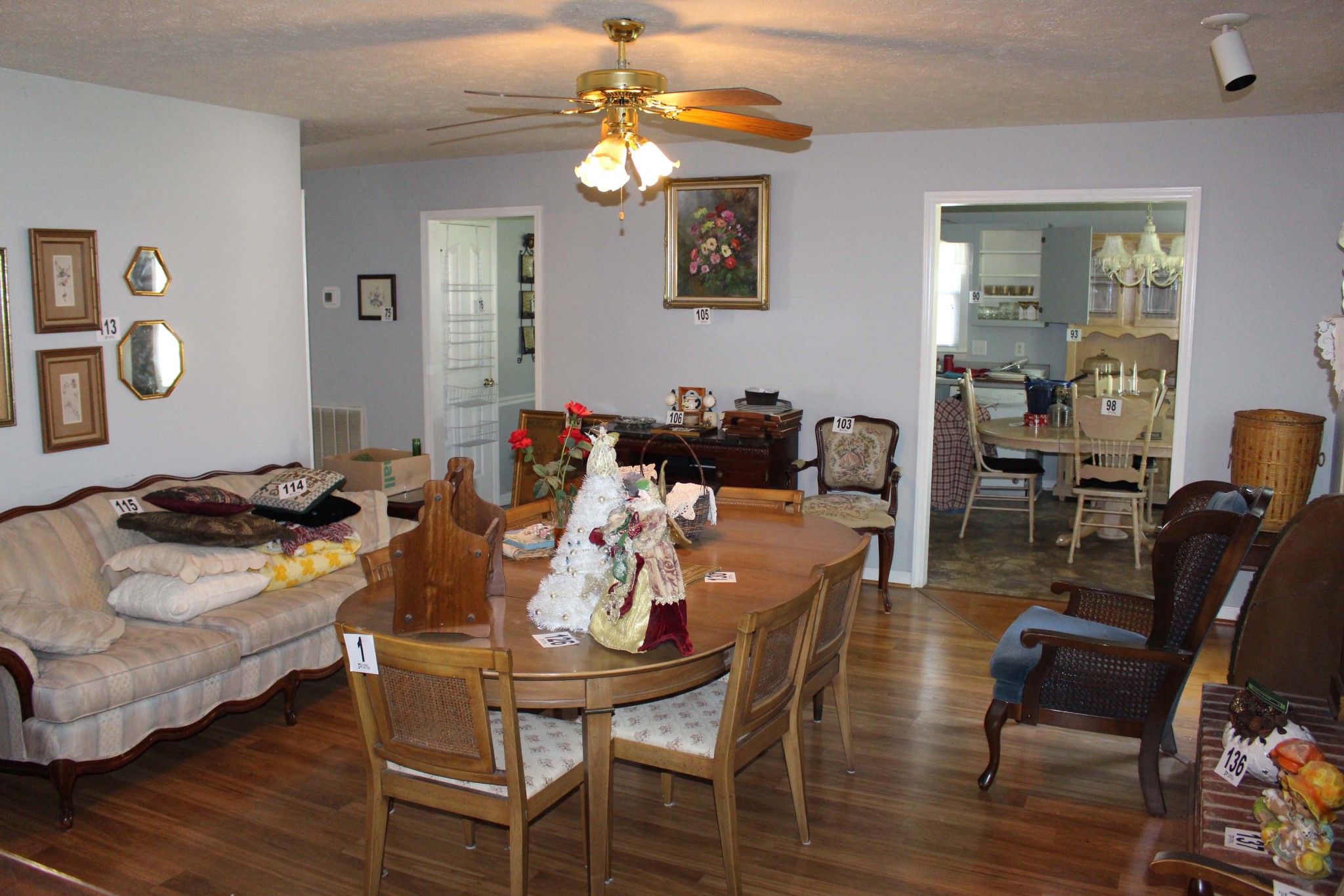 3114 Chanda Lane Murfreesboro, TN 37129 - Photo 6 of 13 a view of a dining room with furniture and wooden floor
