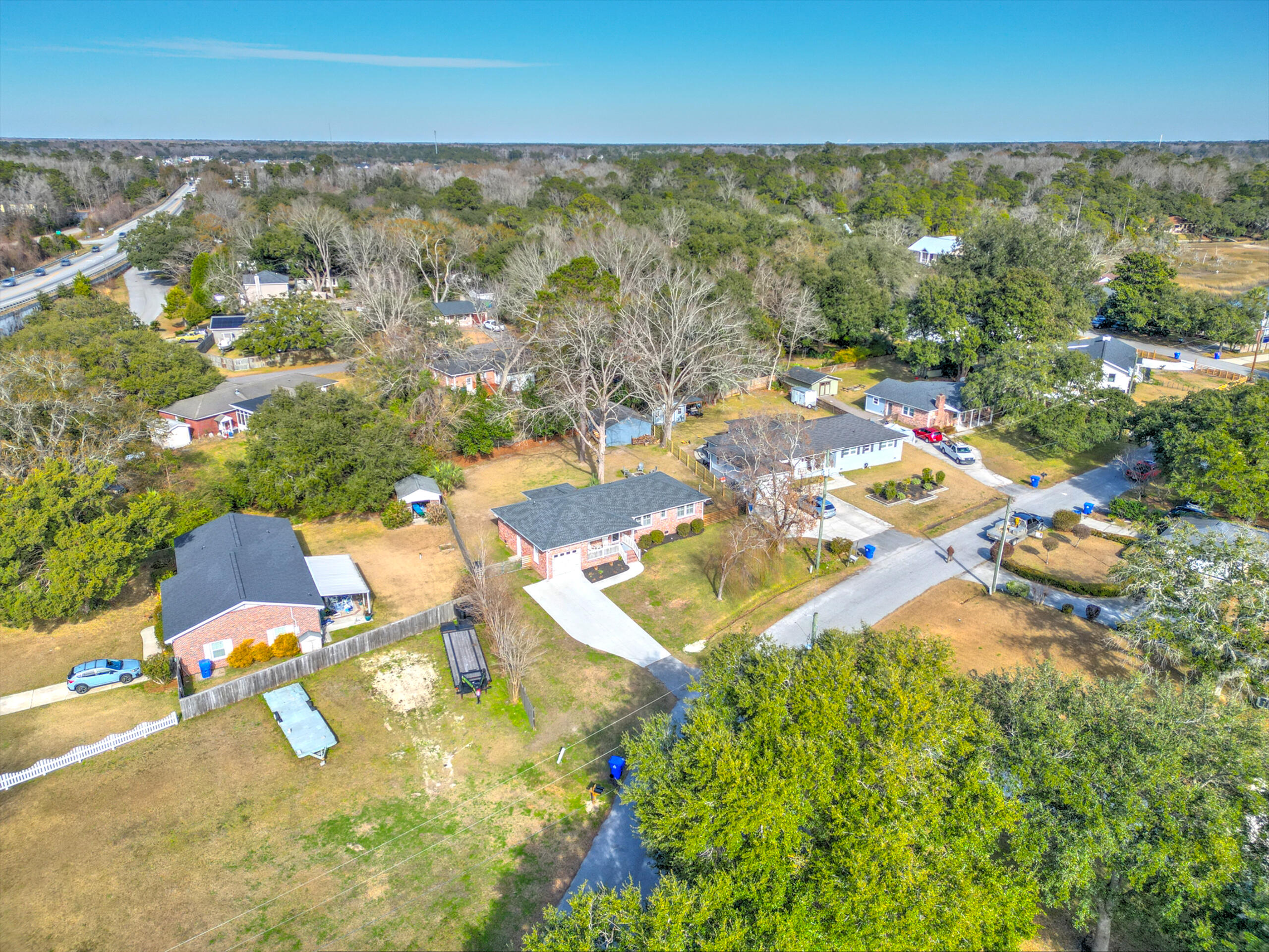 3552 Old Ferry Road Johns Island, SC 29455 - Photo 38 of 41 Aerial Overhead