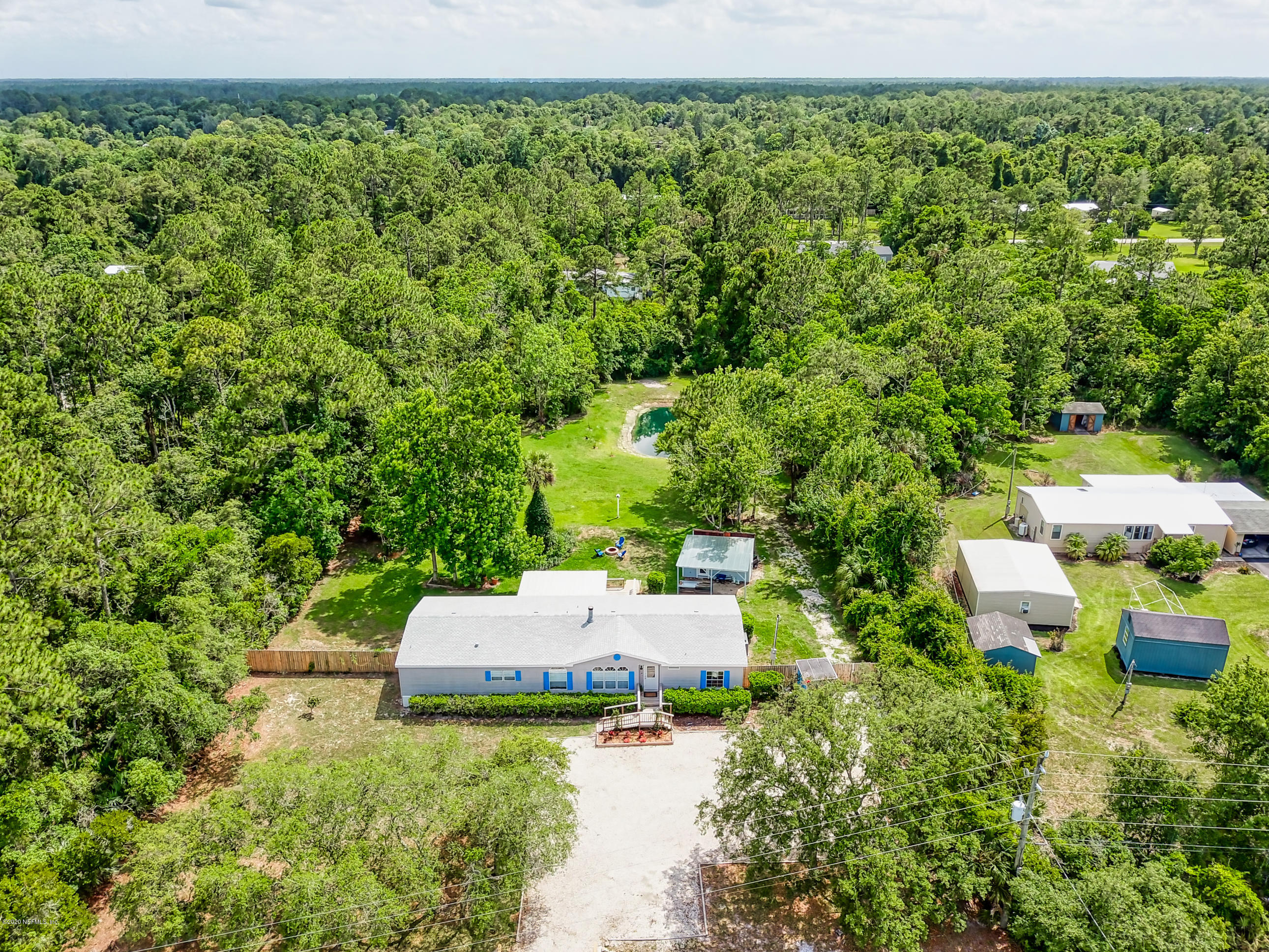 6617 Brown Road St. Augustine, FL 32095 - Photo 24 of 44 Ariel View