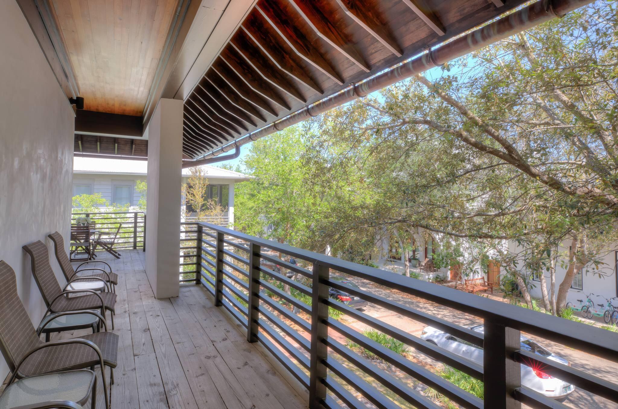 71 Atticus Road Rosemary Beach, FL 32461 - Photo 15 of 31 Second Floor Porch overlooking Atticus