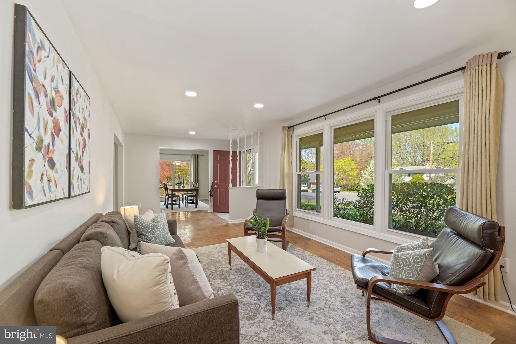 5228 Perth Court Springfield, VA 22151 - Photo 5 of 26 a living room with furniture and a large window
