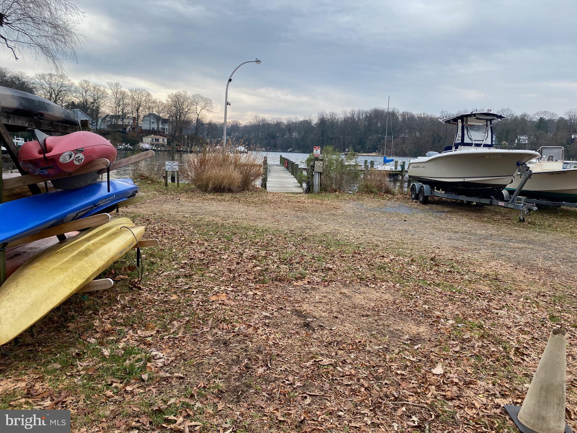 579 Whitney Road Severna Park, MD 21146 - Photo 22 of 26 Community Beach w/Kayak/Canoe Rack