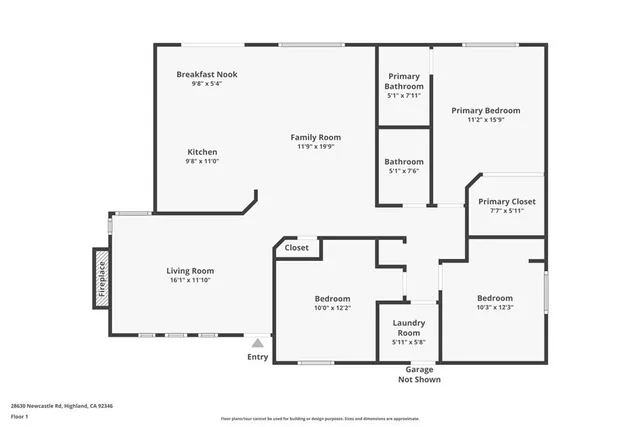 $515,000 | 28630 Newcastle Road, Highland, CA 92346