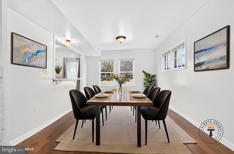 1118 Sterling Avenue Linwood, PA 19061 - Photo 12 of 38 a view of a dining room with furniture and wooden floor