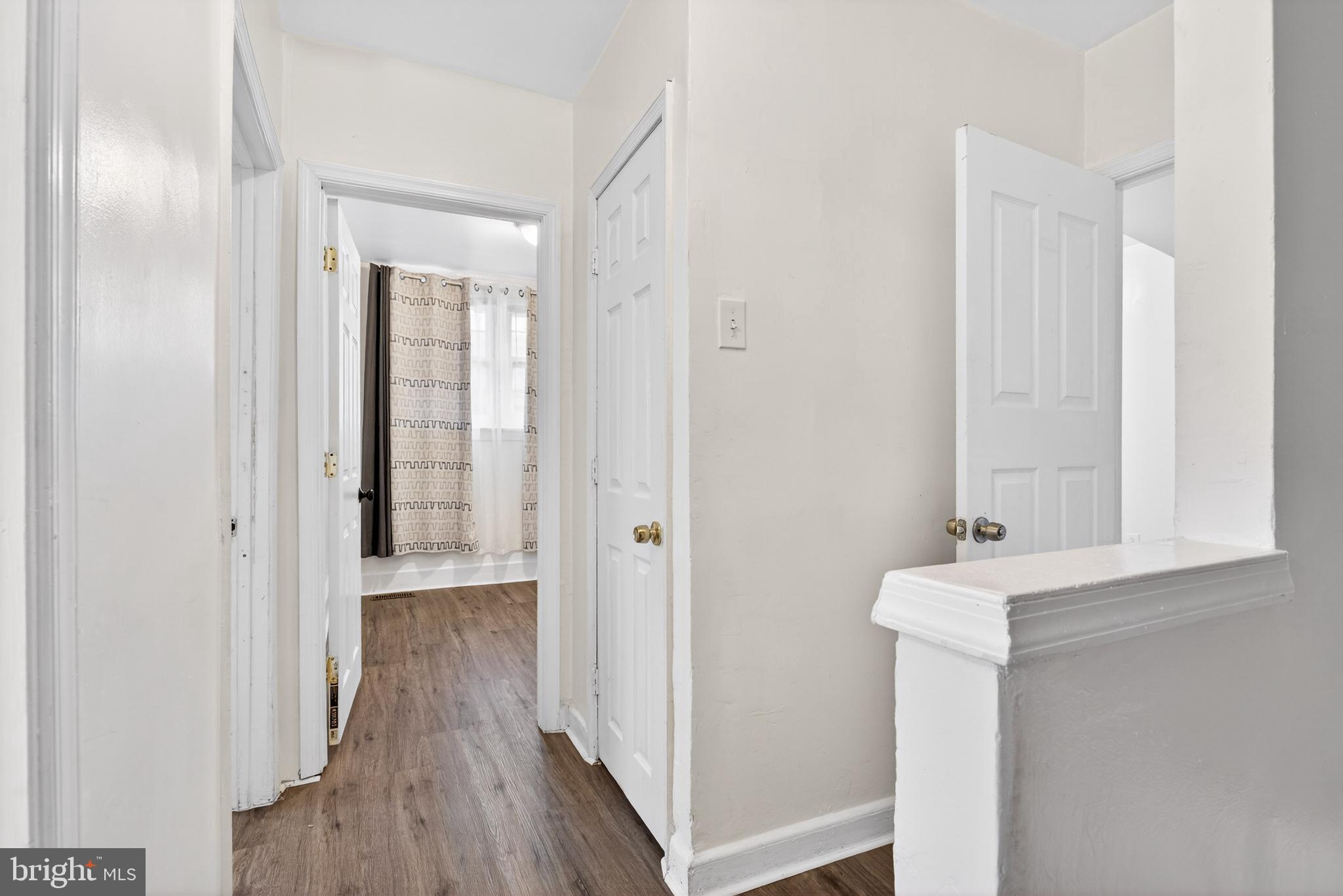 1118 Sterling Avenue Linwood, PA 19061 - Photo 18 of 38 a view of a hallway with wooden floor