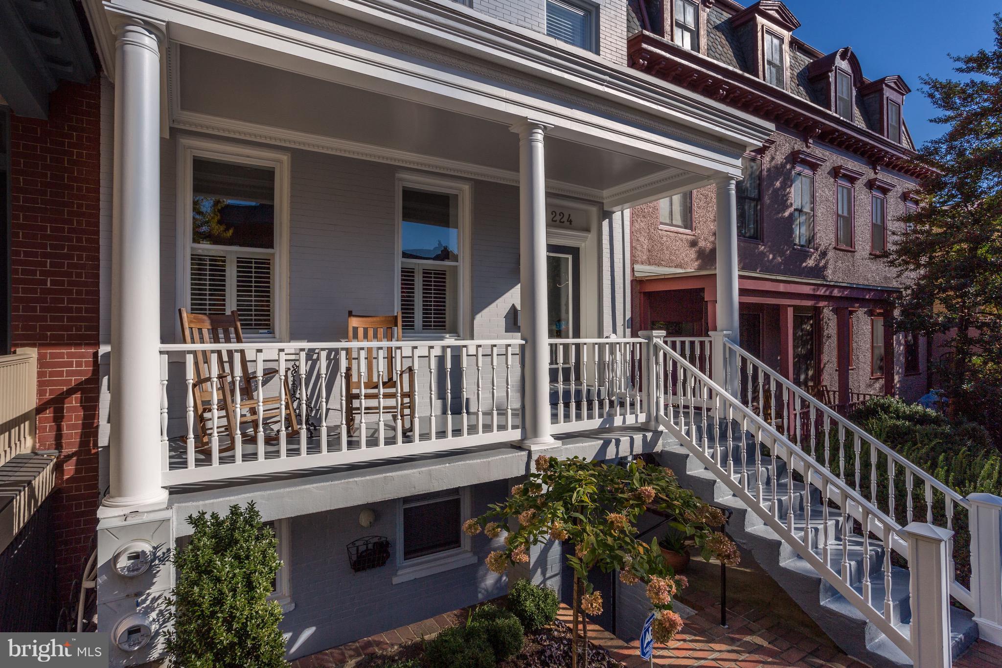 224 9th Street Southeast Washington, DC 20003 - Photo 2 of 29 an outdoor view of a house with brick walls