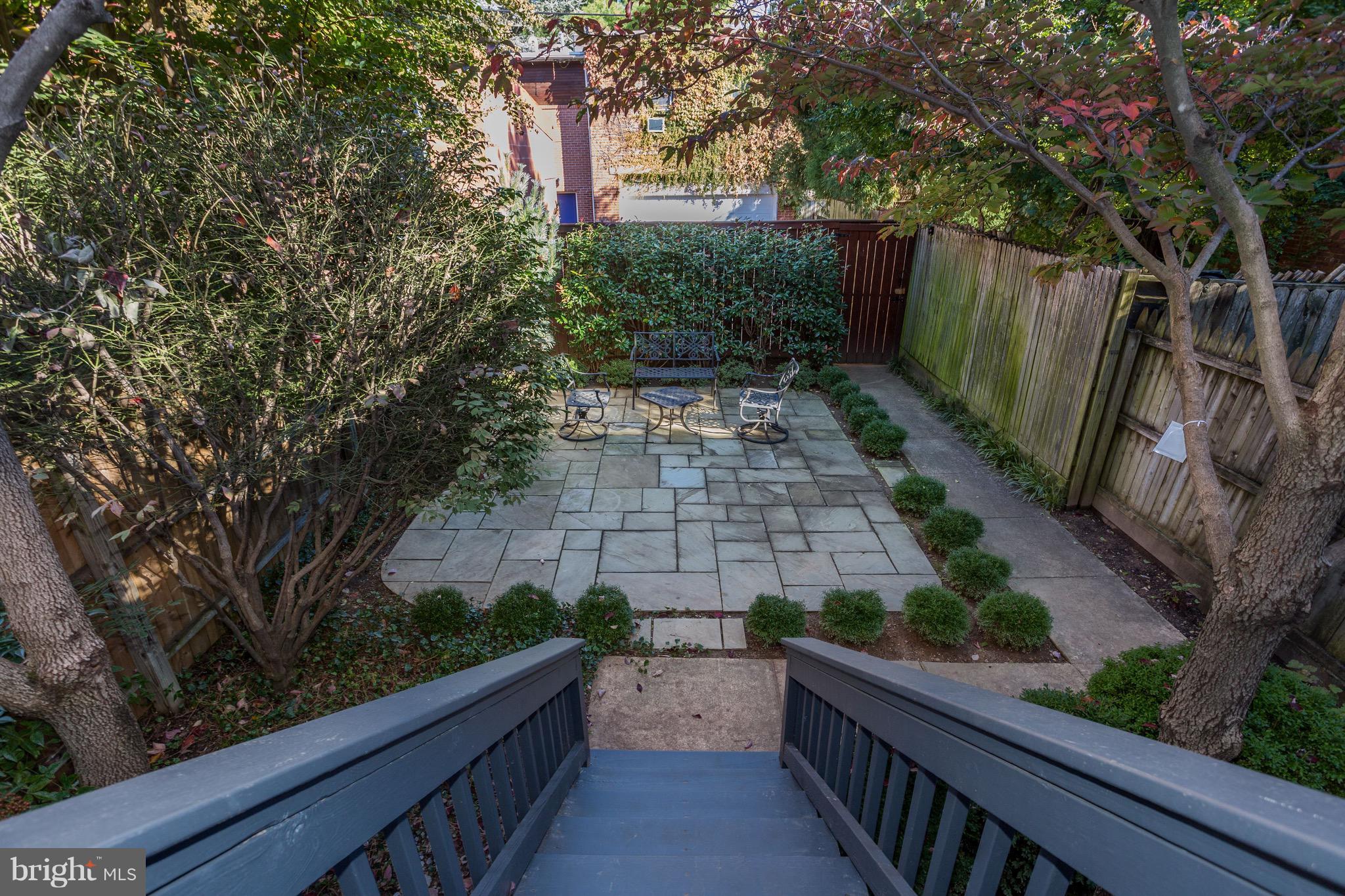224 9th Street Southeast Washington, DC 20003 - Photo 26 of 29 a view of house with backyard and trees