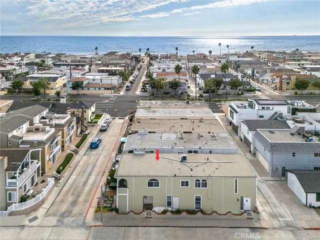 a large building with a view of city