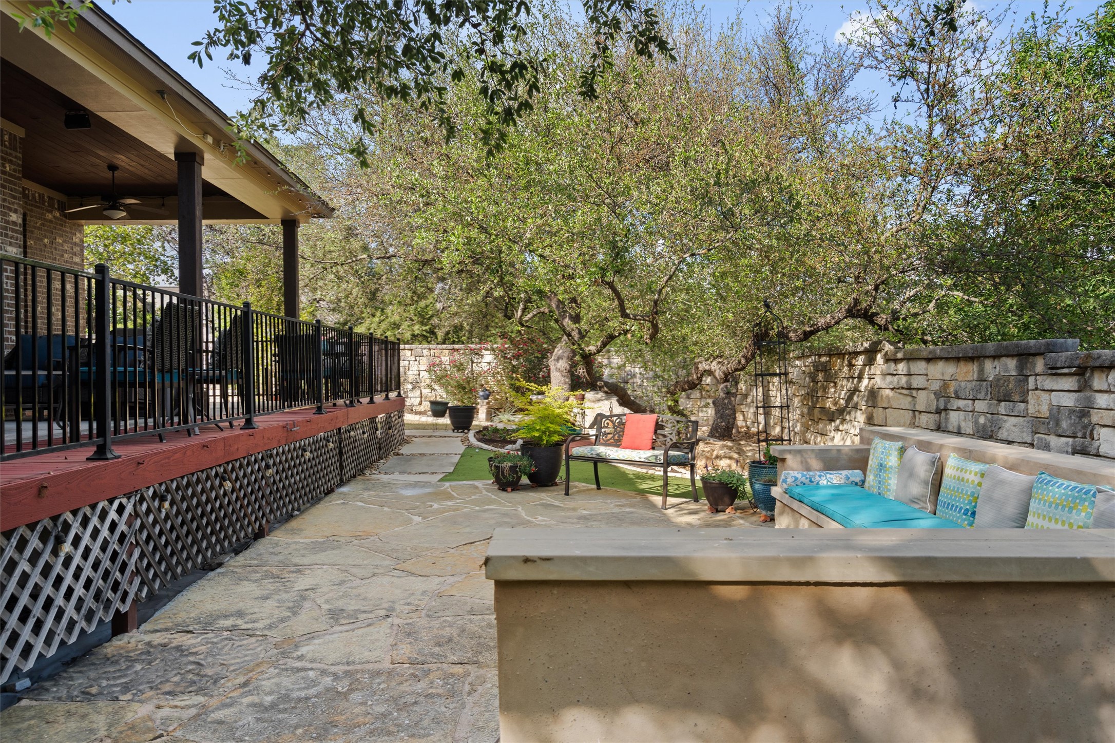 4005 Haight Street Round Rock, TX 78681 - Photo 36 of 40 a view of a house with backyard and sitting area