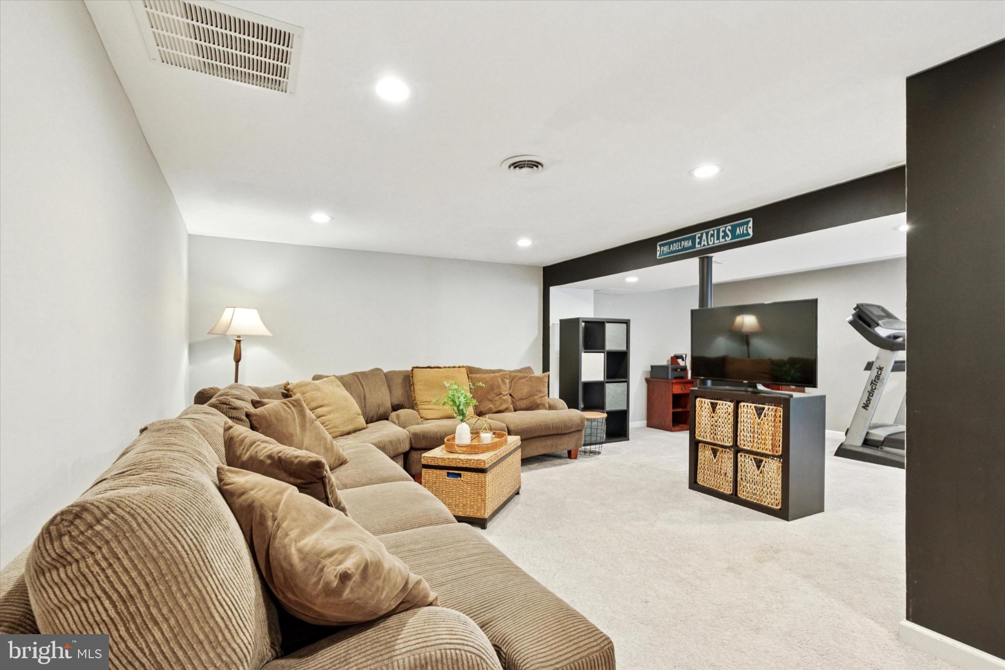 24 Cheyenne Road Royersford, PA 19468 - Photo 25 of 32 Spacious, inviting basement retreat.