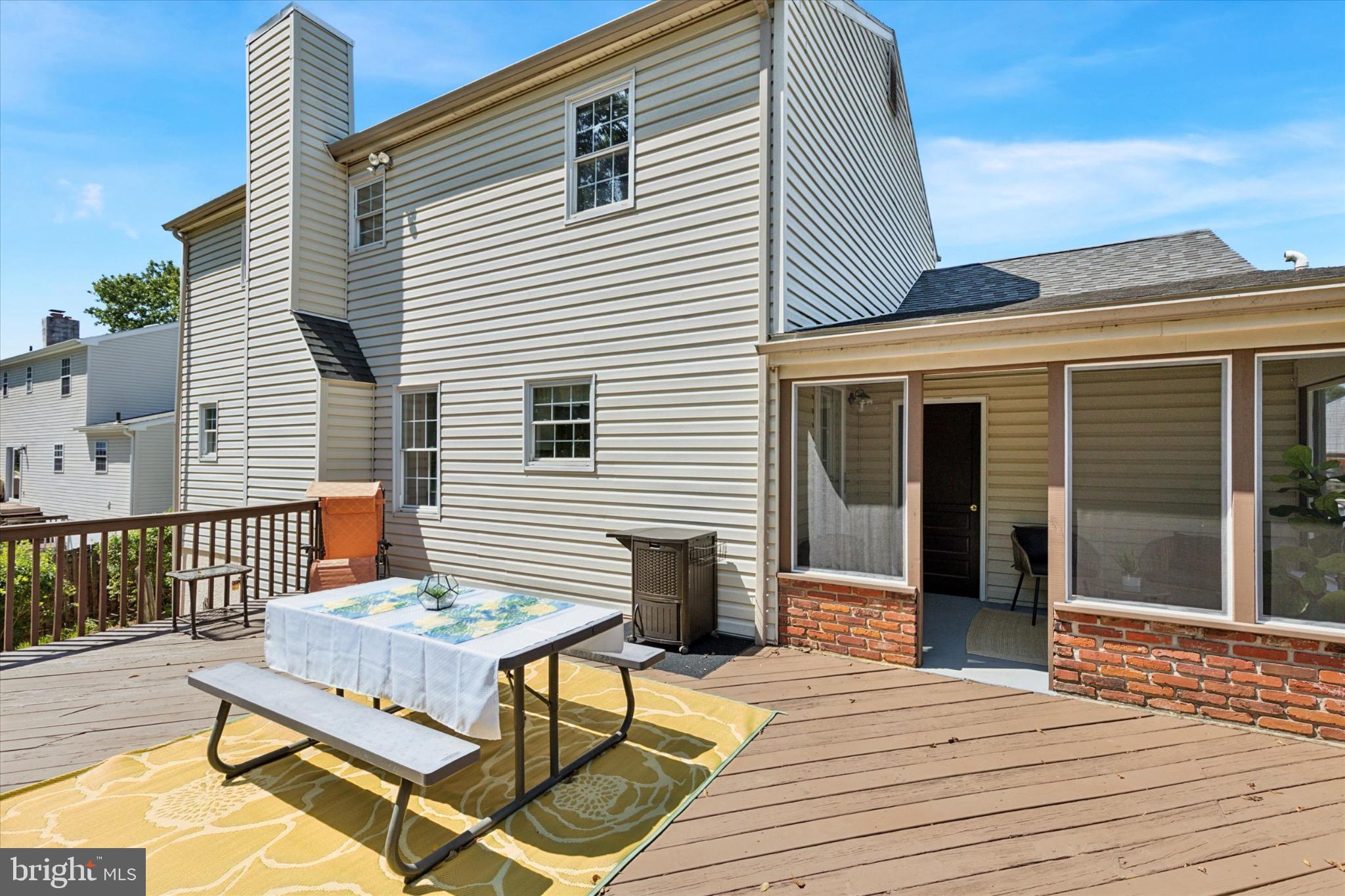 24 Cheyenne Road Royersford, PA 19468 - Photo 29 of 32 Sunny deck with inviting outdoor space.