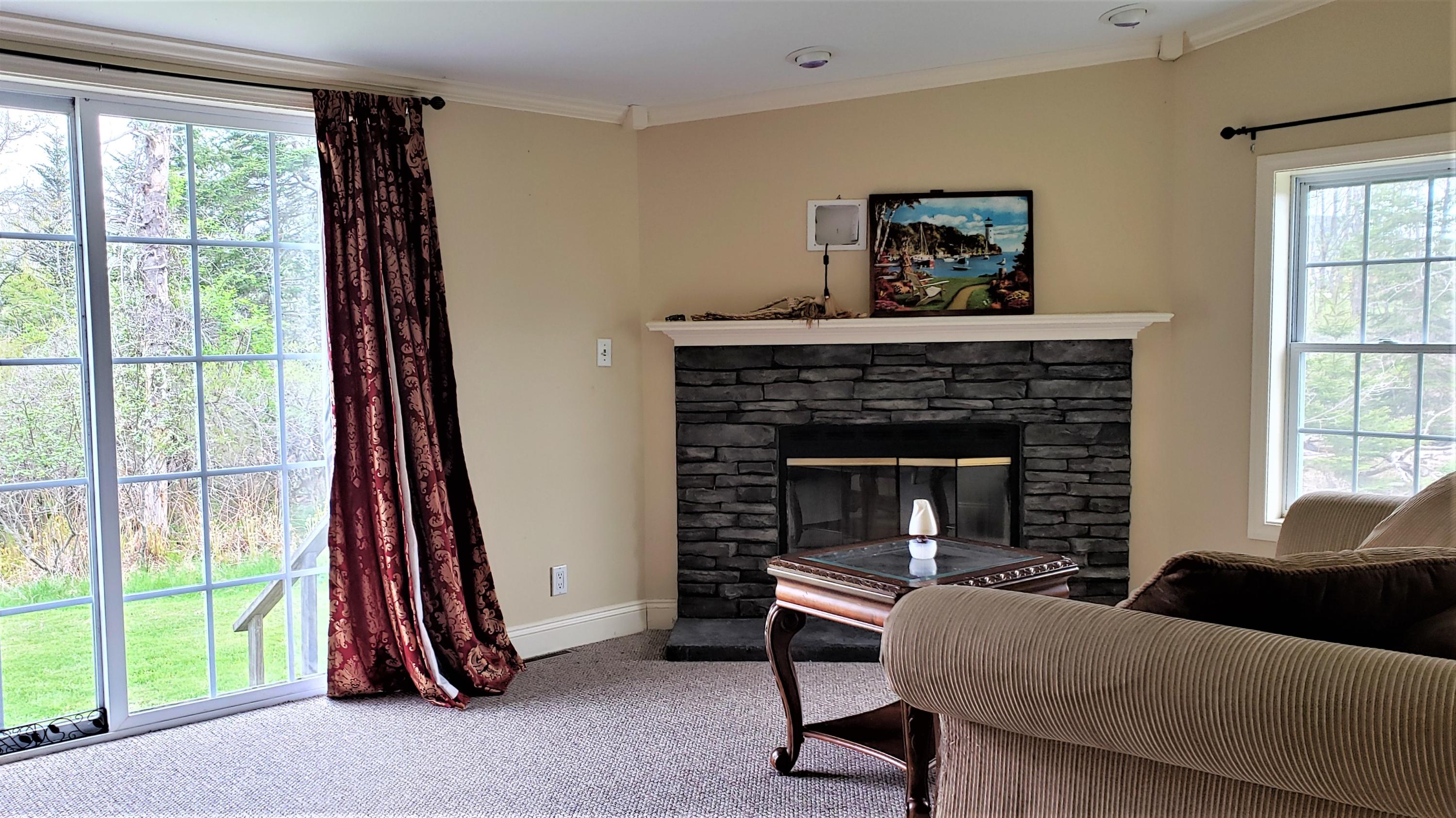 19 Honey Road Little Deer Isle, ME 04650 - Photo 15 of 27 Fireplace