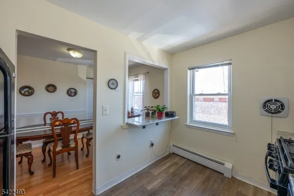 a room with furniture and window