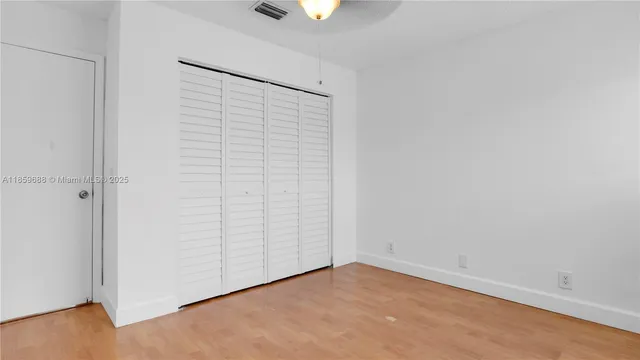 a view of closet area