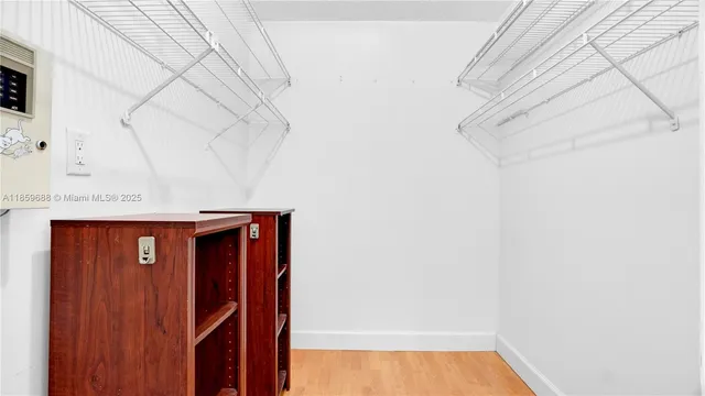 a view of a wooden fence