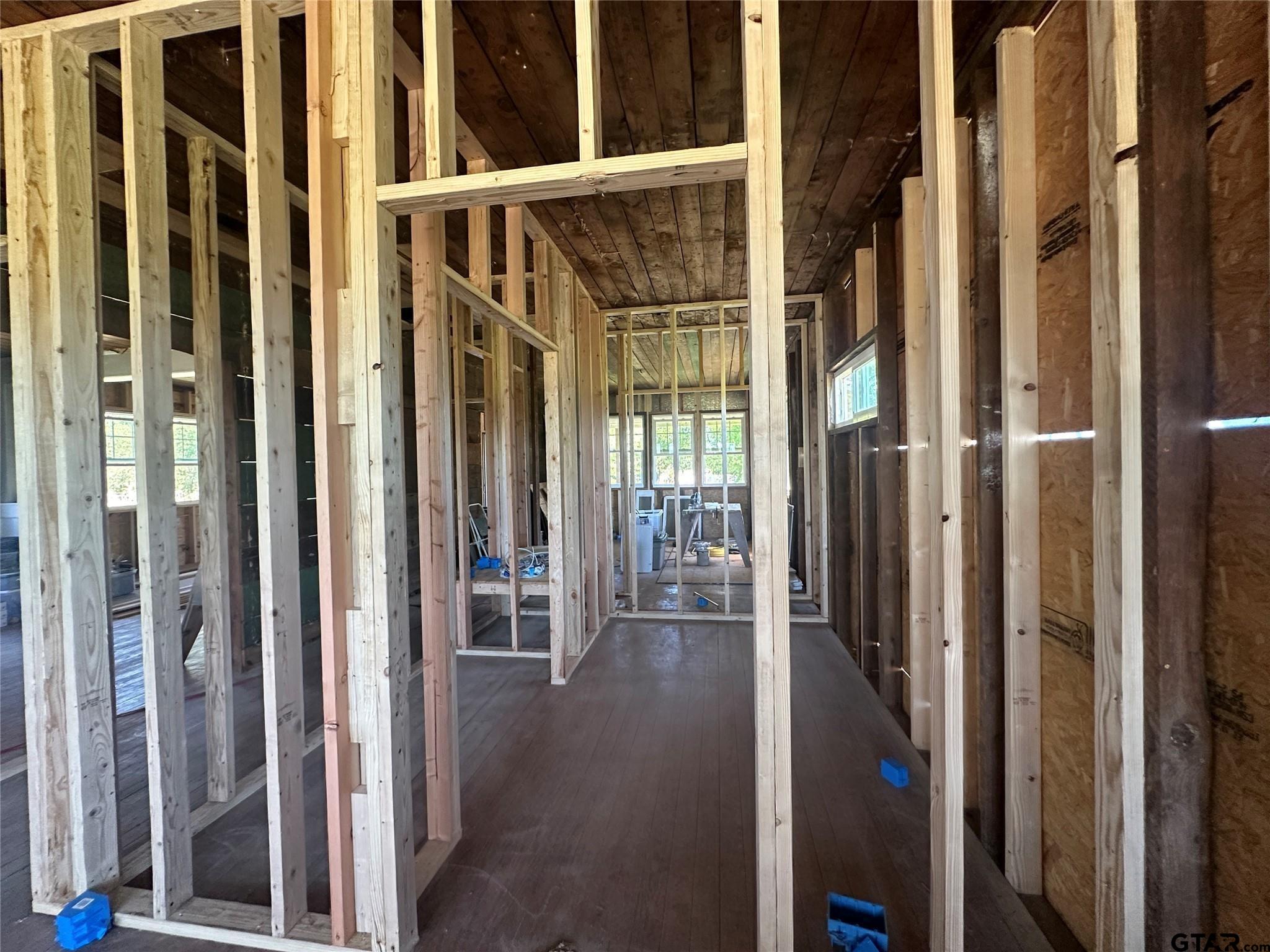 528 County Road 1830 Yantis, TX 75497 - Photo 11 of 13 a view of entryway with wooden floor and a door