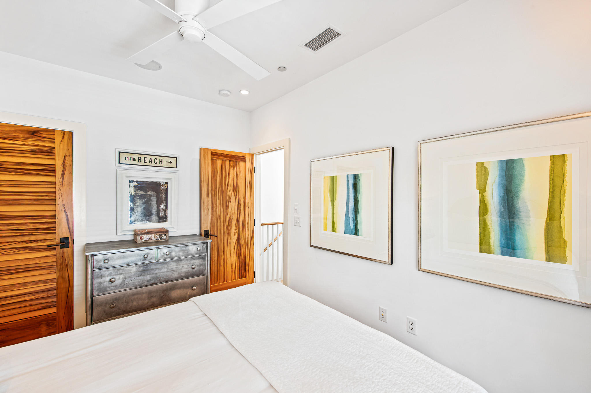 86 North Charles Street, Unit B9 Inlet Beach, FL 32461 - Photo 56 of 60 a bedroom with a bed and a large window