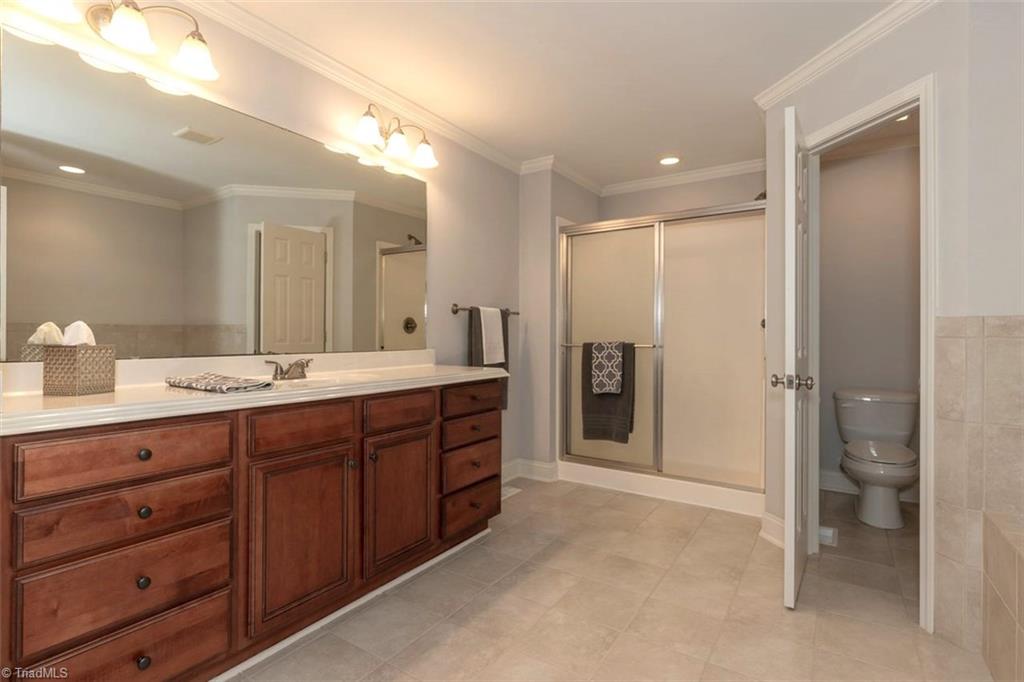 3149 Clear Ridge Drive Trinity, NC 27370 - Photo 24 of 50 Ensuite with walk-in-shower and private water closet