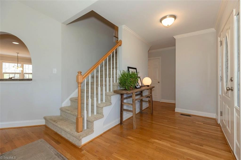 3149 Clear Ridge Drive Trinity, NC 27370 - Photo 5 of 50 Beautiful Hardwoods with a view to stairs
