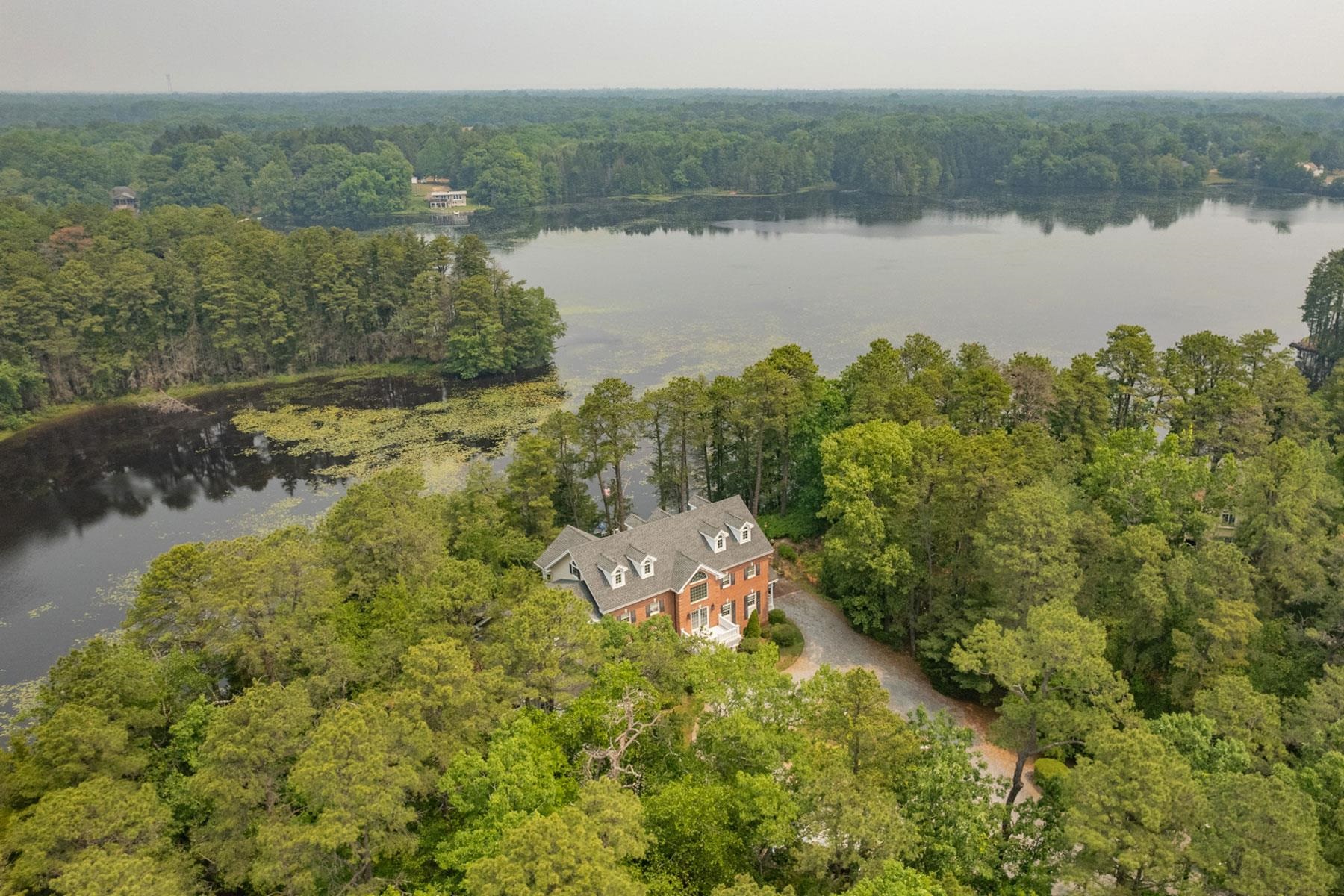 286 Riverside Drive Port Republic, NJ 08241 - Photo 49 of 50 a view of a lake with houses