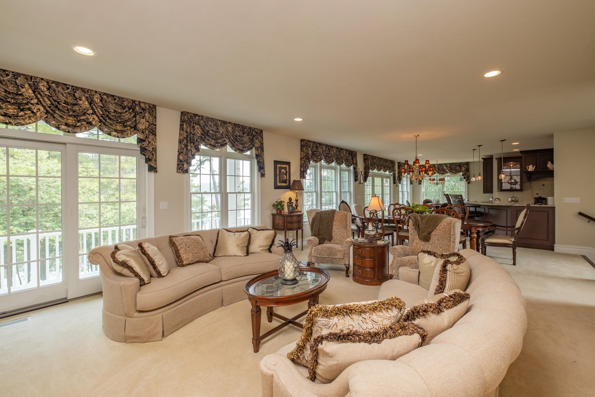 286 Riverside Drive Port Republic, NJ 08241 - Photo 7 of 50 a living room with furniture and a large window