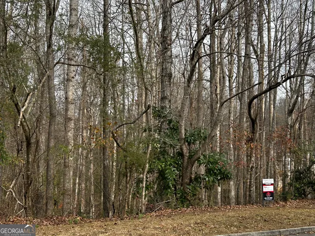 a view of outdoor space with trees
